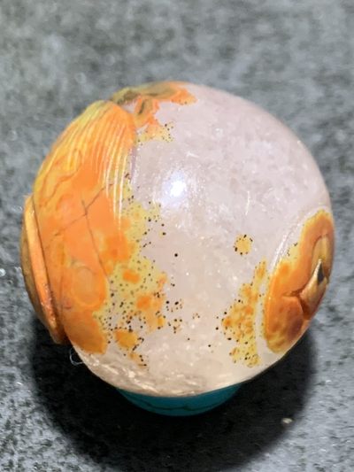 精美亚光冰飘战国红玛瑙手工雕刻马上有钱随形珠一颗！ 精美亚光冰飘战国红玛瑙手工雕刻马上有钱随形珠一颗！