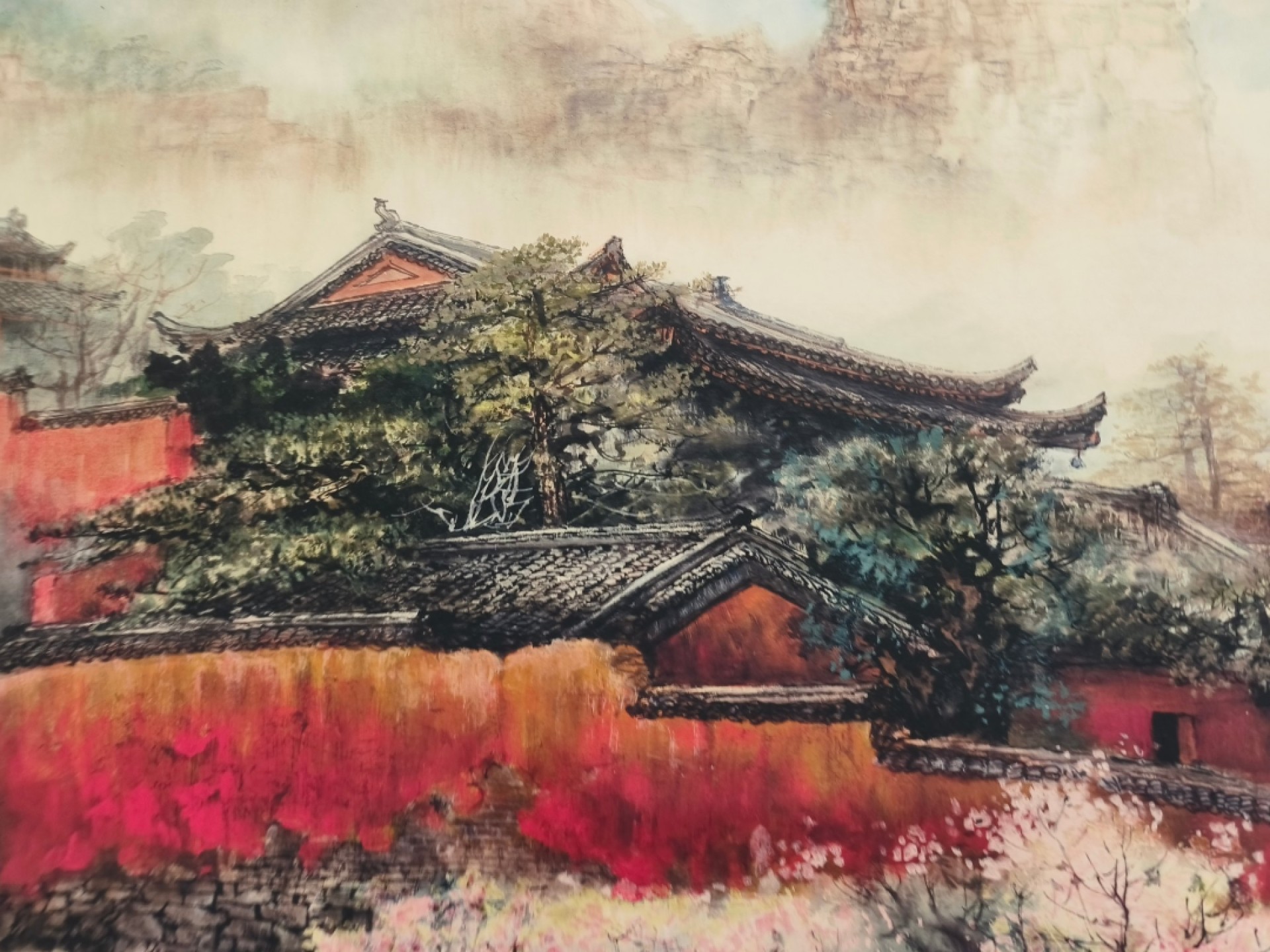 古寺春深