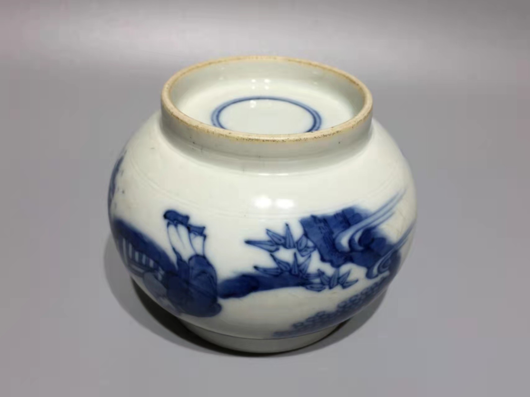 青花小罐