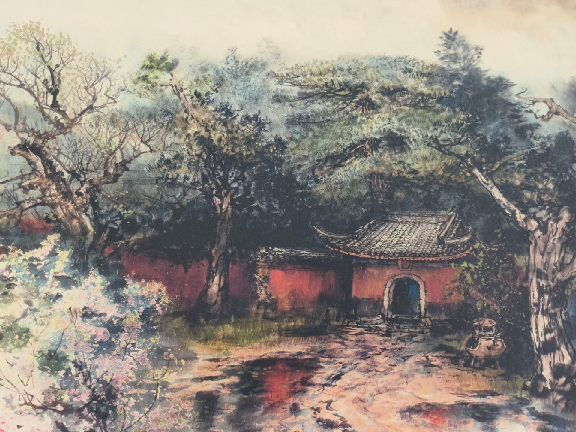 古寺春深