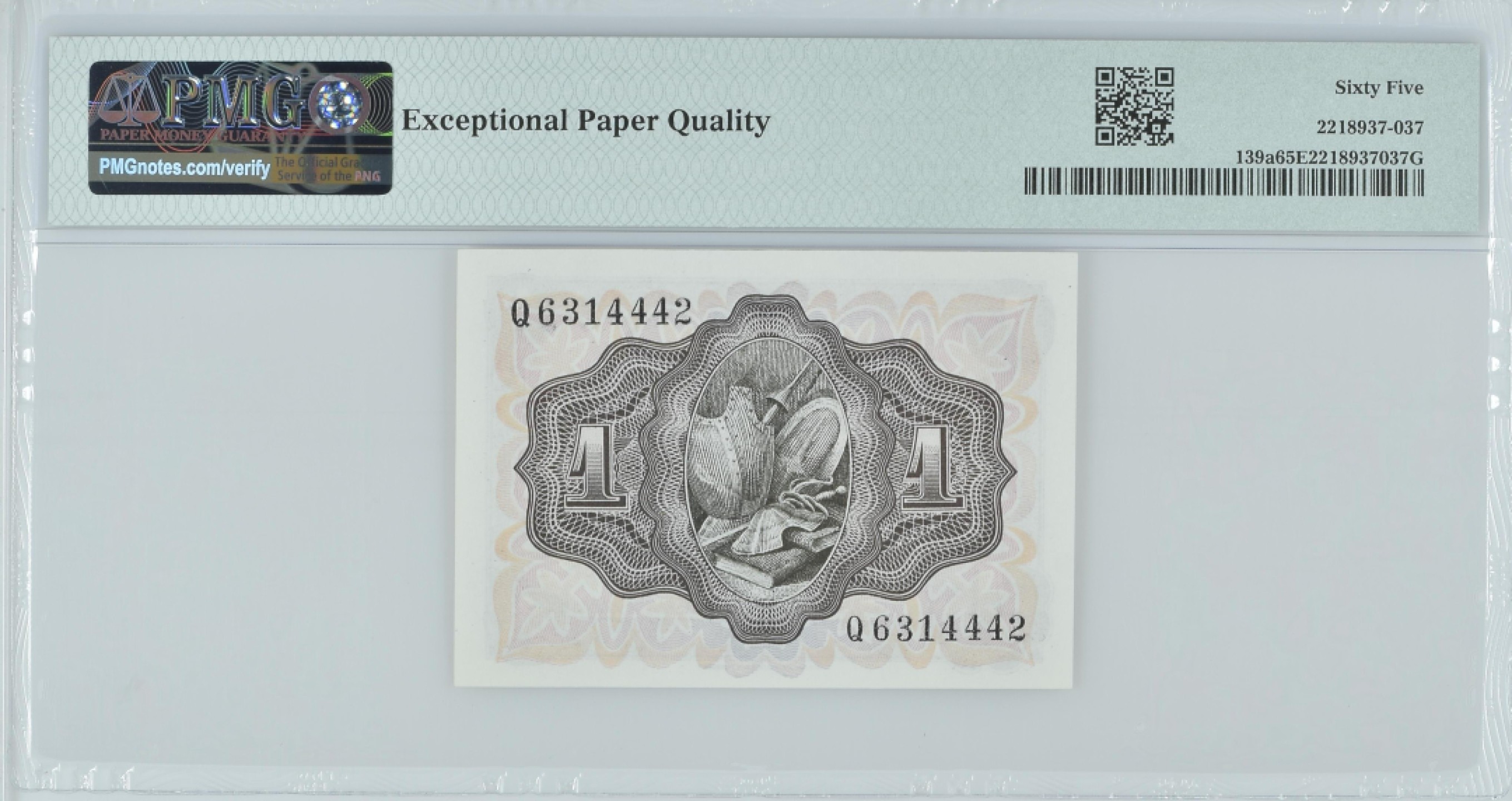 紫瑗钱币——第282期拍卖—纸币团购场（塞尔维亚 西班牙） 满10件包邮 【65 EPQ】西班牙 1951年 唐吉坷德 1比塞塔 PMG (p-139a) Q6314442