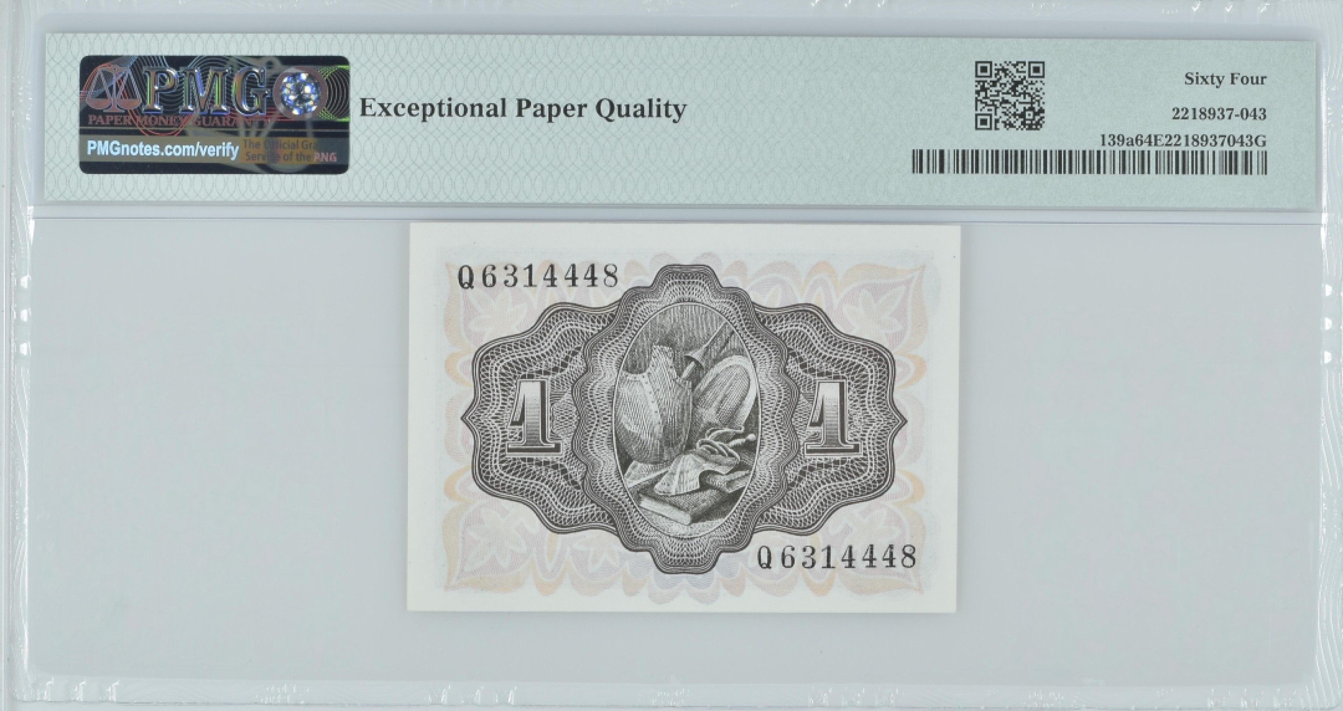 紫瑗钱币——第282期拍卖—纸币团购场（塞尔维亚 西班牙） 满10件包邮 【64 EPQ】西班牙 1951年 唐吉坷德 1比塞塔 PMG (p-139a) Q6314448