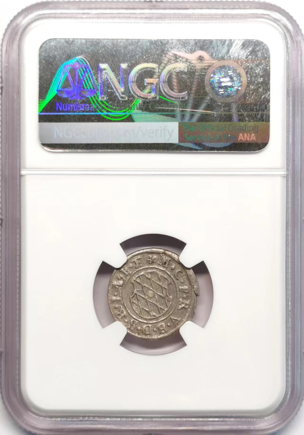 凡希社世界钱币微拍第二百四十二期 1625巴伐利亚2K银辅币NGC-AU55