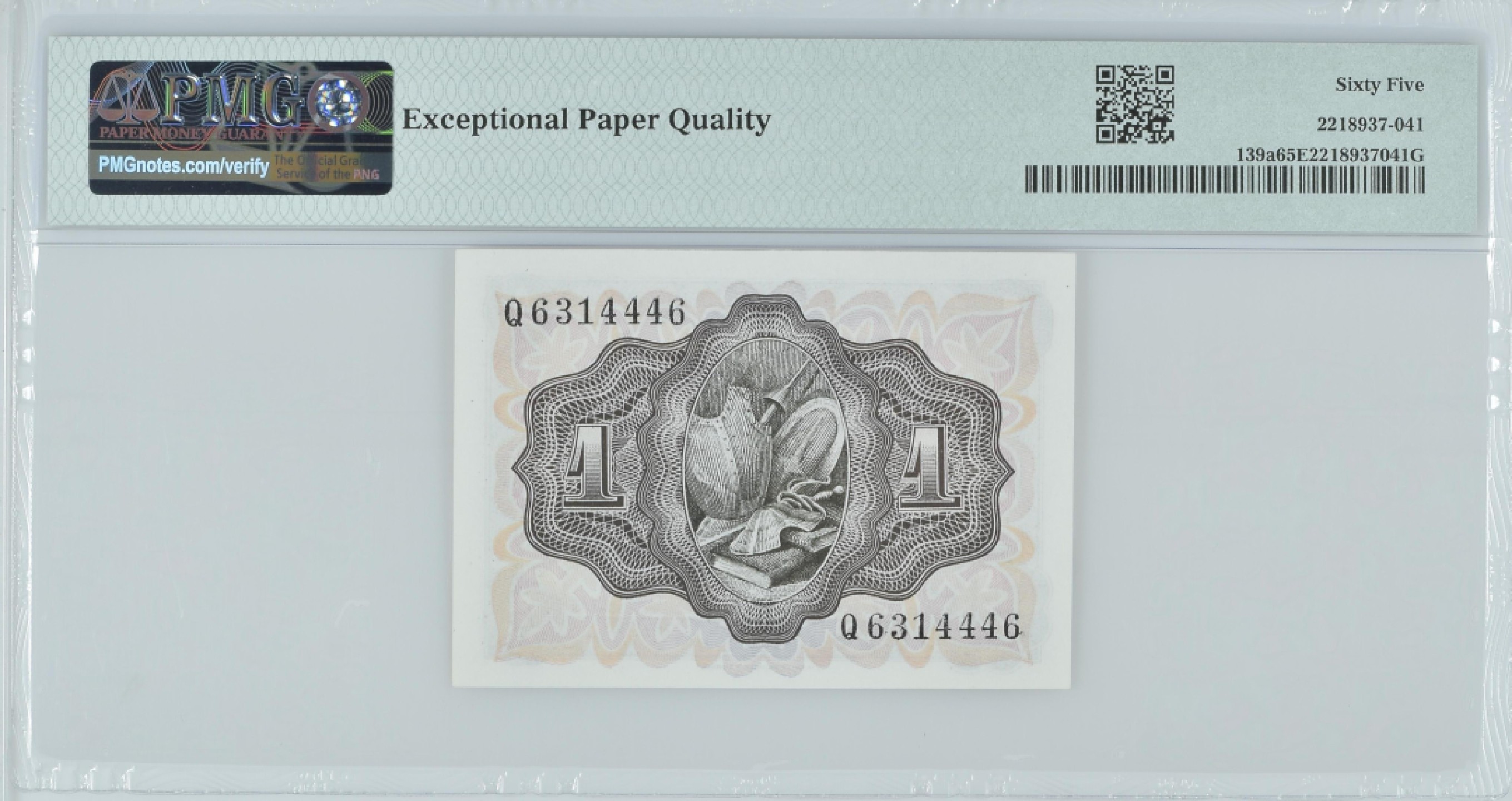 紫瑗钱币——第282期拍卖—纸币团购场（塞尔维亚 西班牙） 满10件包邮 【65 EPQ】西班牙 1951年 唐吉坷德 1比塞塔 PMG (p-139a) Q6314446