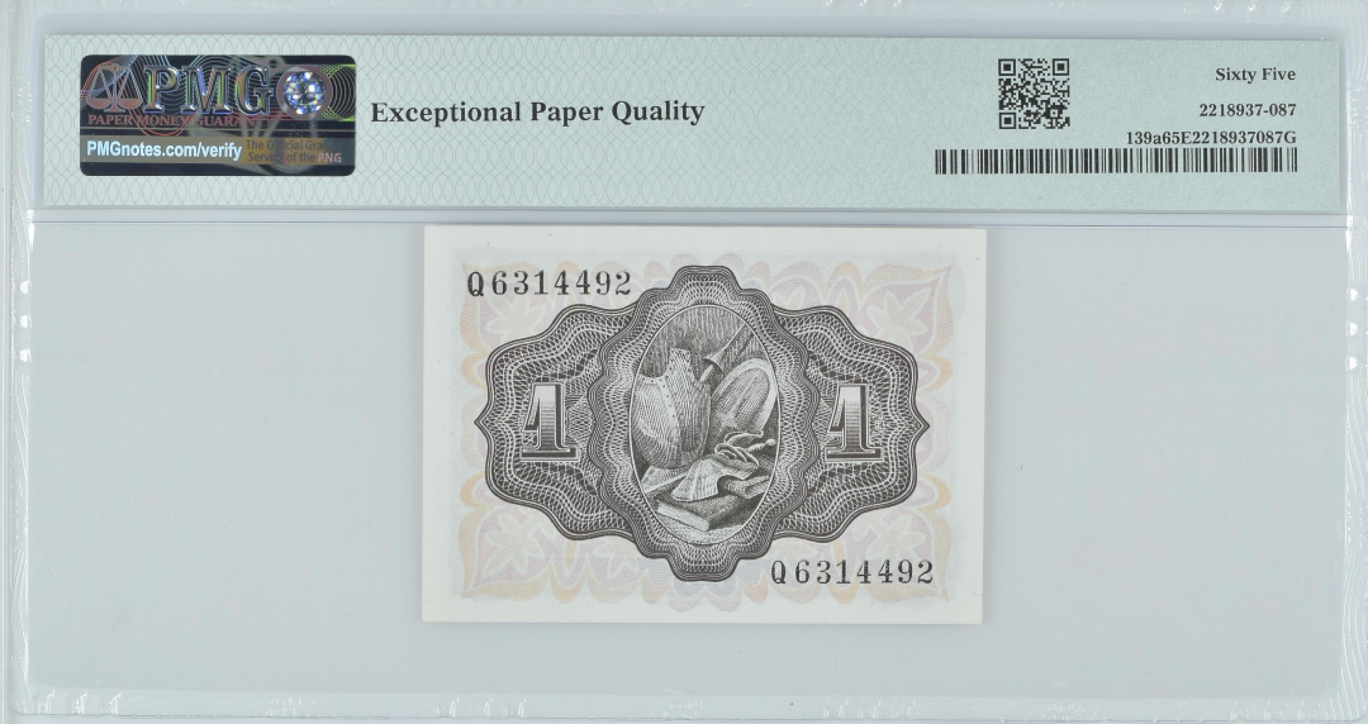 紫瑗钱币——第282期拍卖—纸币团购场（塞尔维亚 西班牙） 满10件包邮 【65 EPQ】西班牙 1951年 唐吉坷德 1比塞塔 PMG (p-139a) Q6314492