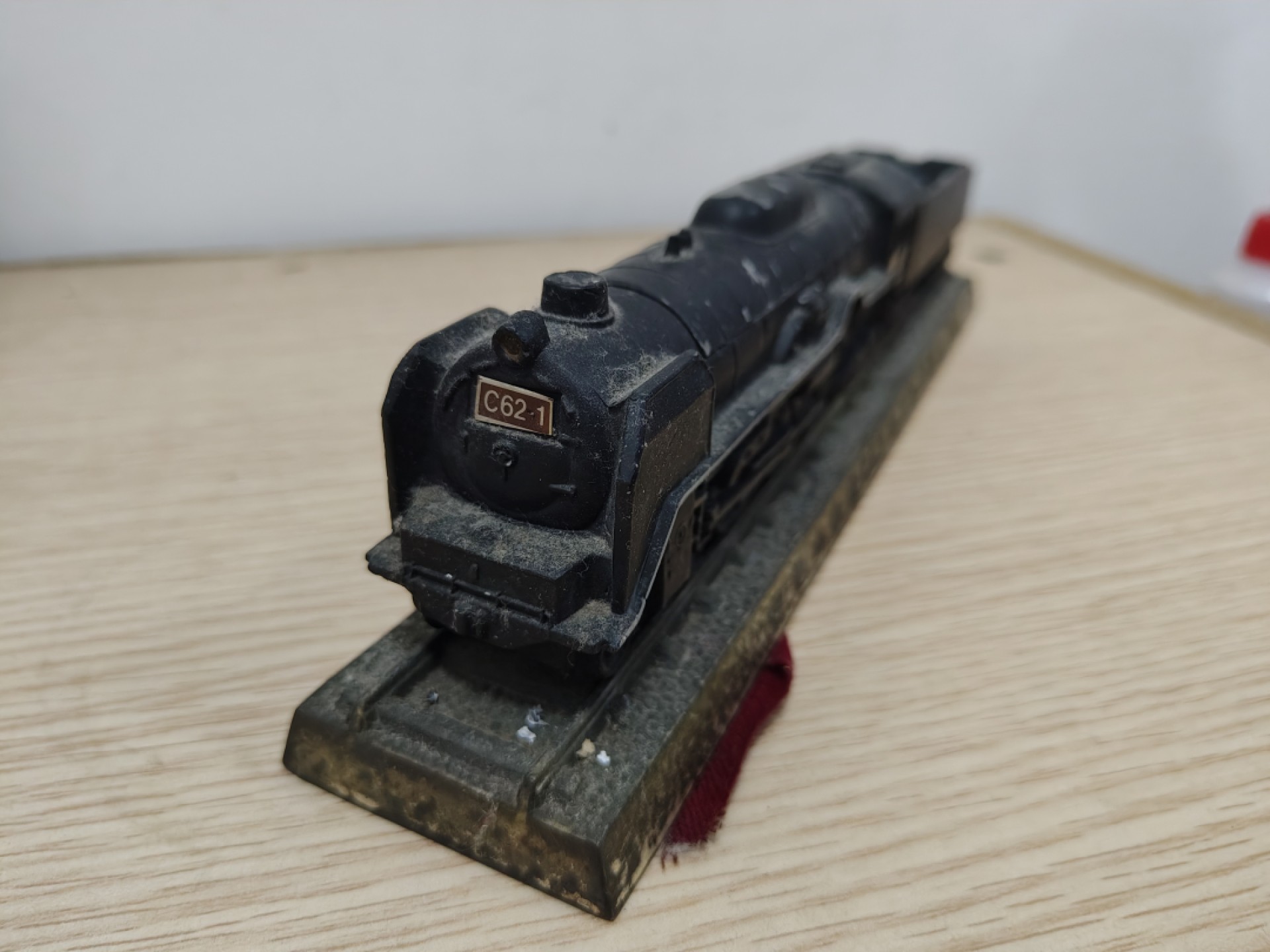 全场0元起拍 第66期 咸鱼国勋章拍卖专场 6月21日（周三）下午6：00开始 日本c62型蒸汽火车金属铸造模型 1.5千克