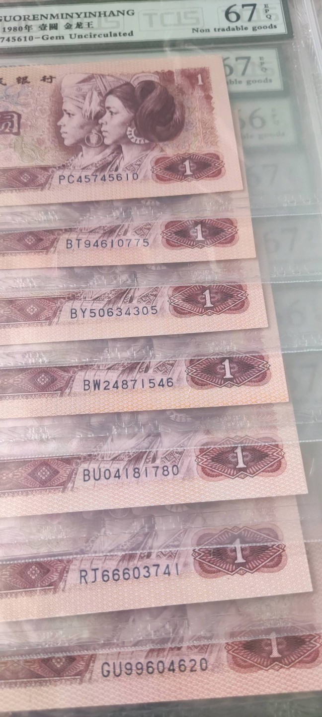 801 金龙王七种不同冠