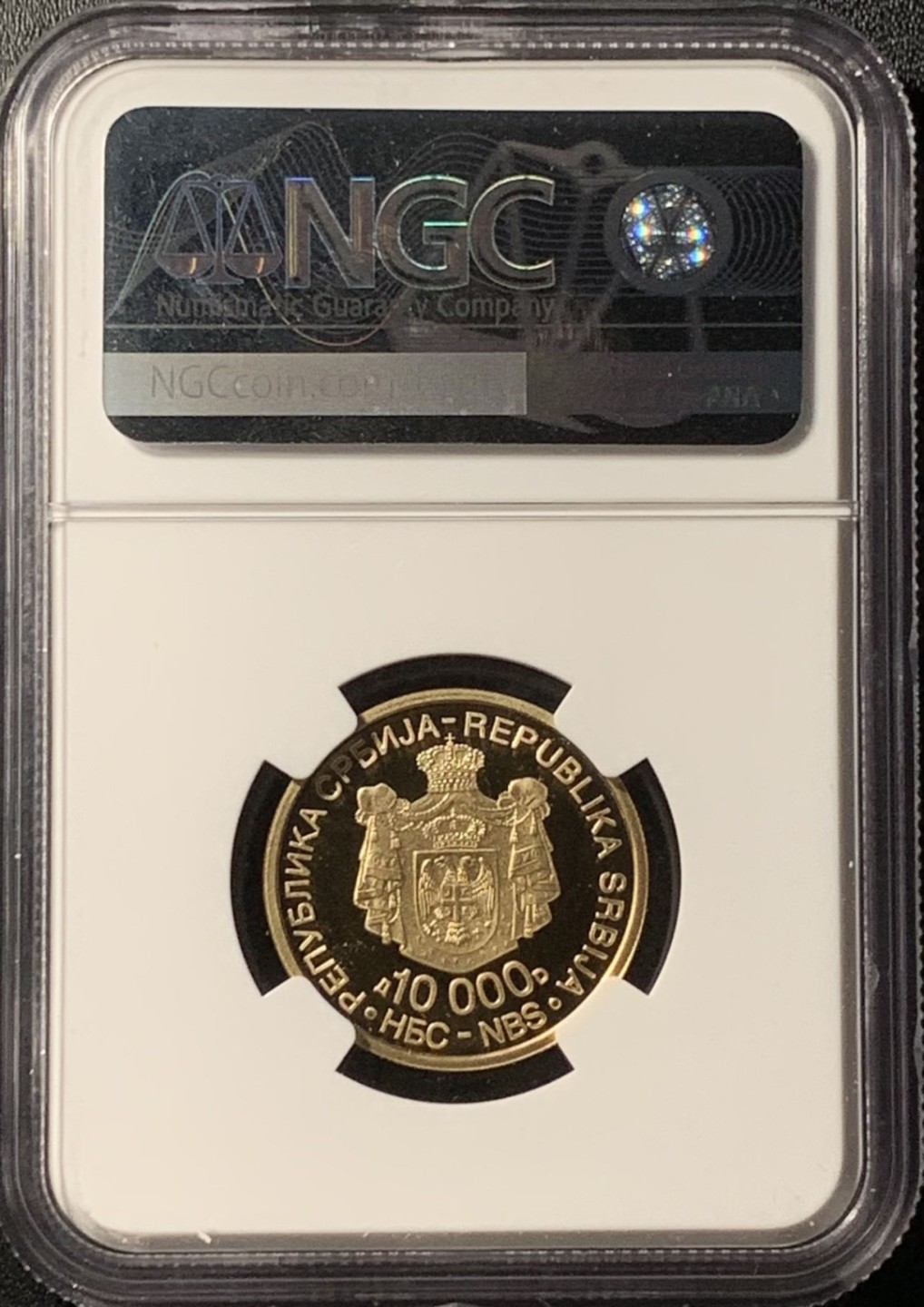 紫瑗钱币——第281期拍卖 塞尔维亚 2006年 尼古拉·特斯拉诞辰150周年 10000第纳尔 金币 NGC PR69 UC