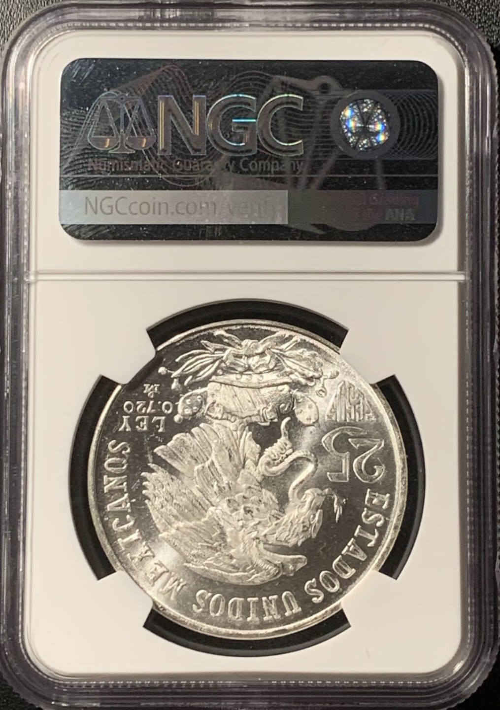 紫瑗钱币——第281期拍卖 墨西哥 1968年 墨西哥城奥运会 25比索 银币 NGC MS67