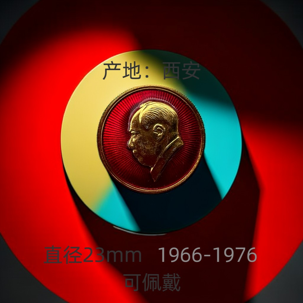陕西版毛主席像章