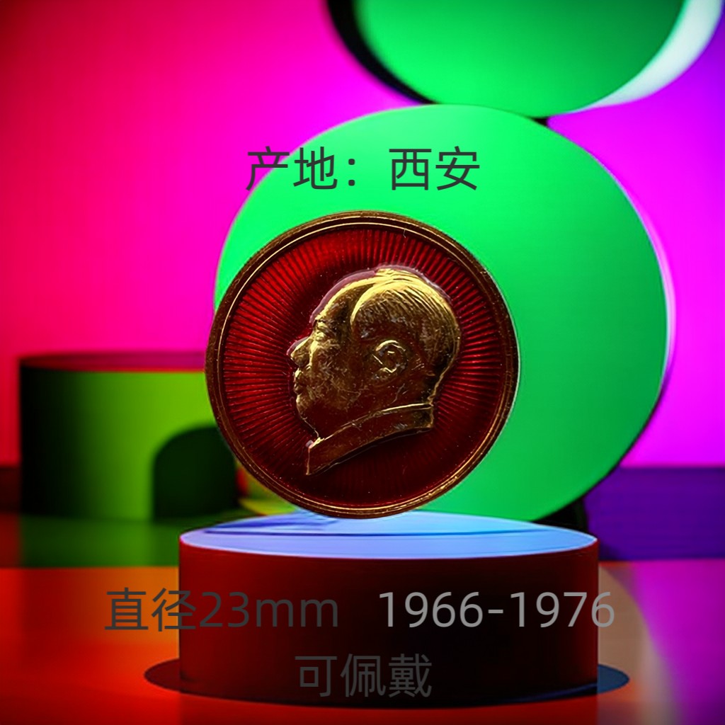 陕西版毛主席像章