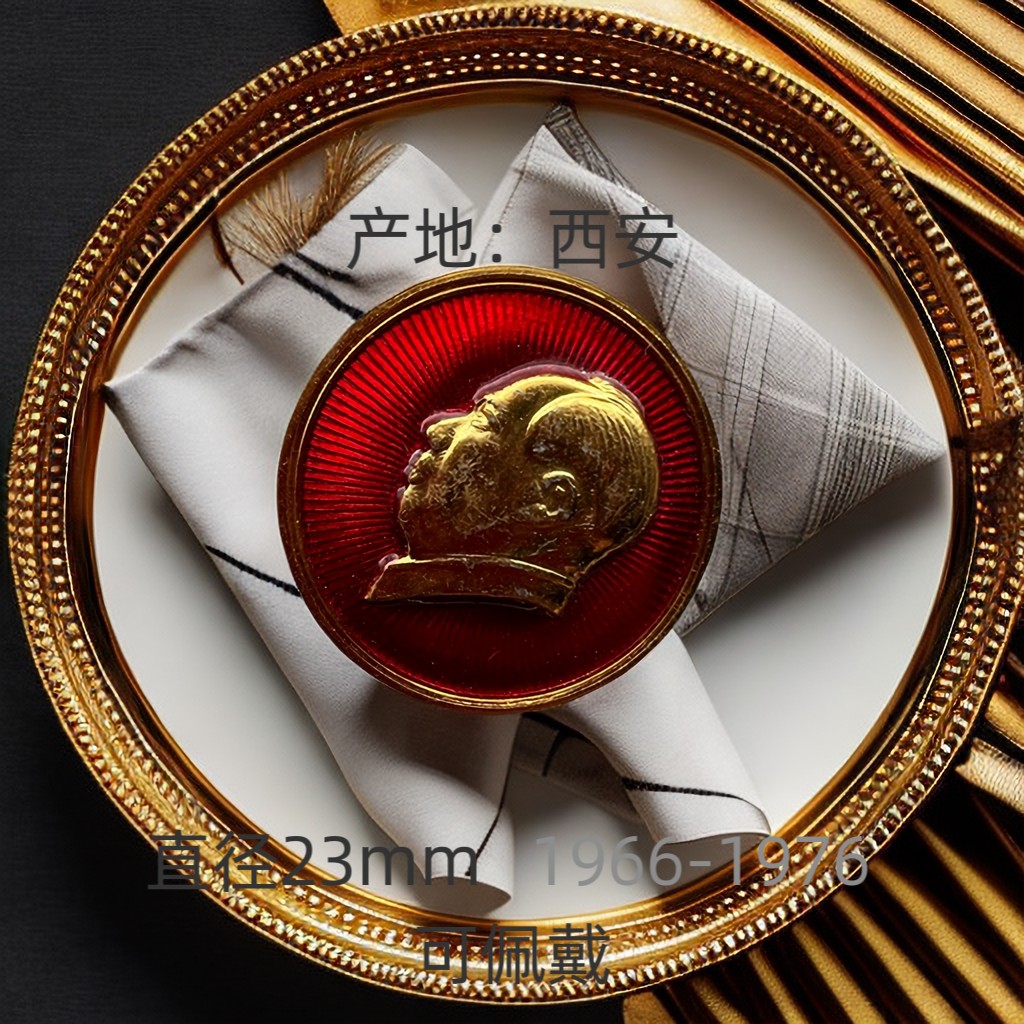 陕西版毛主席像章