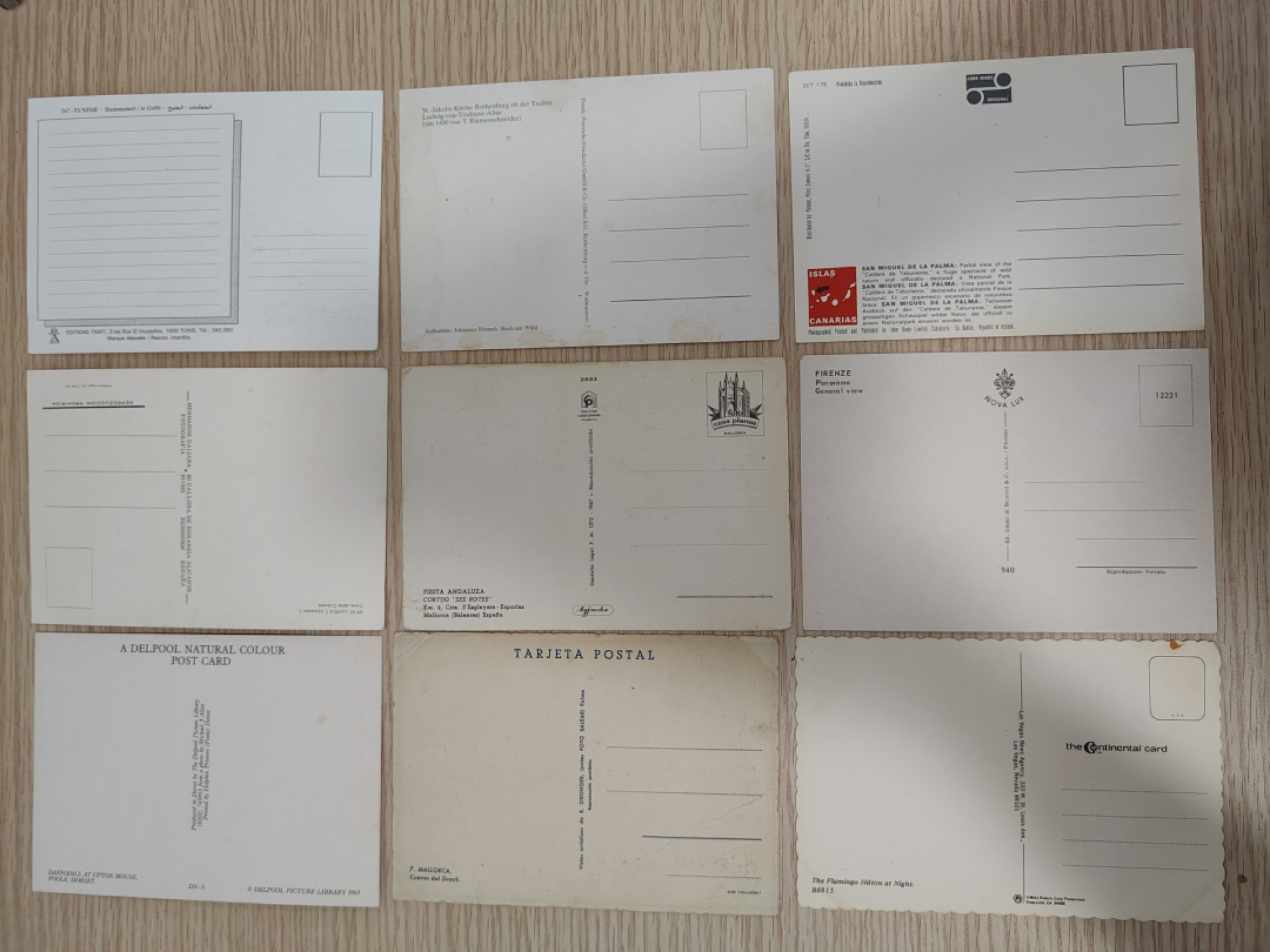 全场0元起拍 第67期 咸鱼国勋章拍卖专场 6月25日（周日）下午6：00开始 各国明信片9张