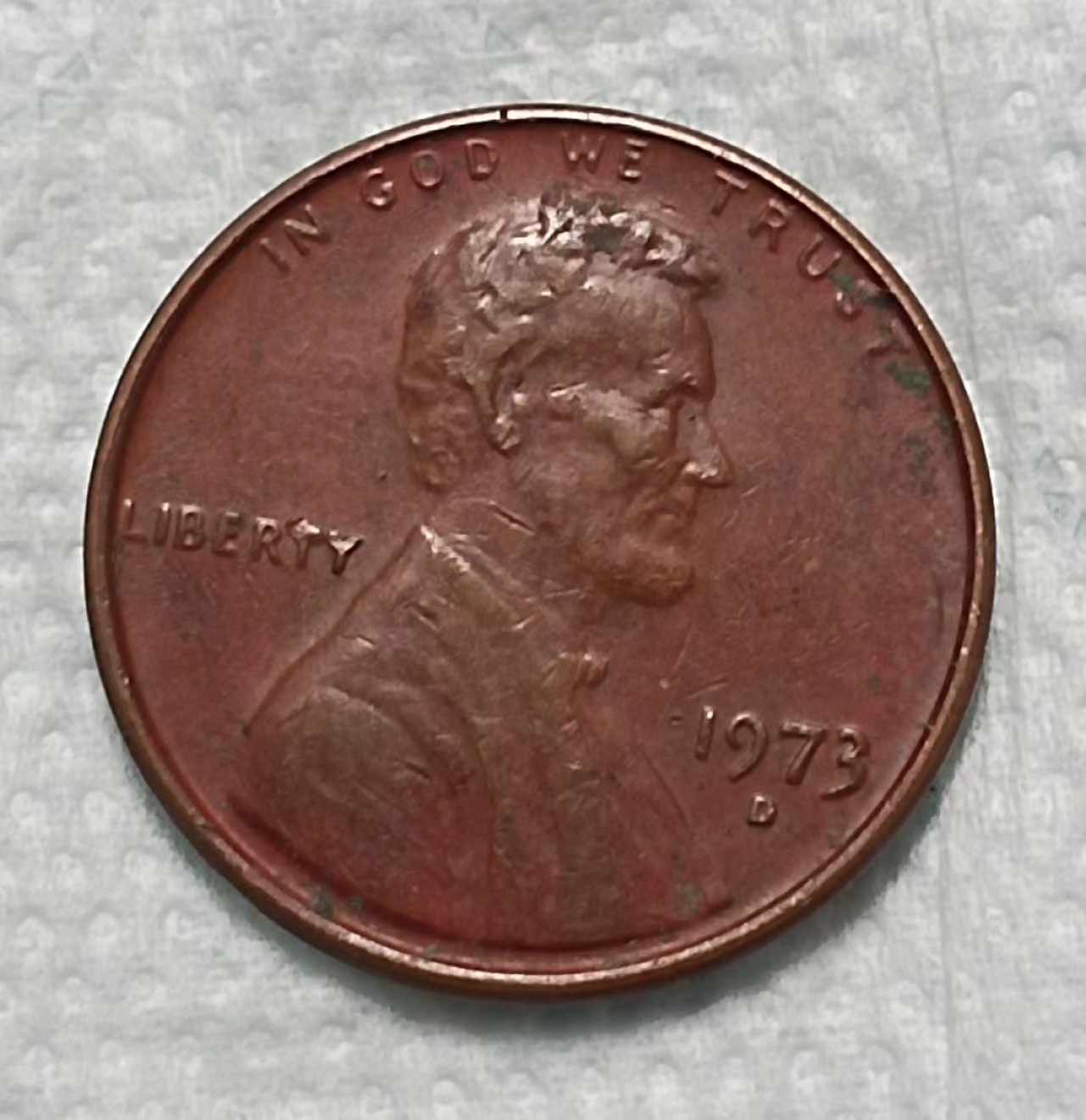 德林堂钱币0元拍专场第四期 1973美国铜币美品