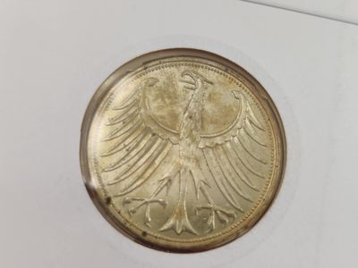 邮币封专场第三场 1966年5马克银币邮币封