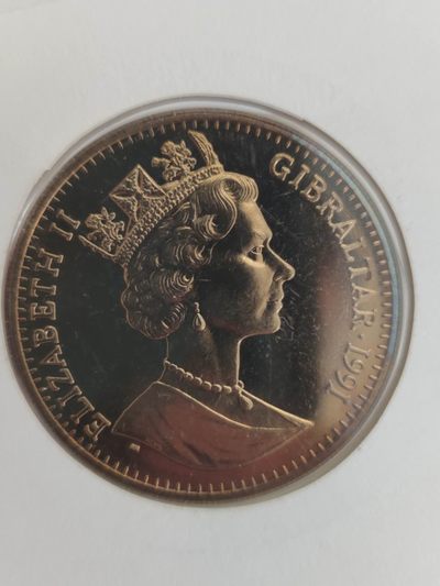 邮币封专场第三场 1991年直布罗陀92奥运会纪念币邮币封