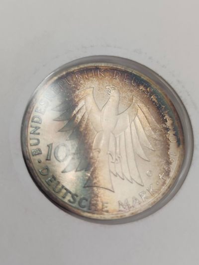 邮币封专场第三场 1994年德国哲学家赫尔德纪念10马克银币邮币封