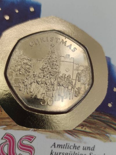 邮币封专场第三场 1982年马恩岛圣诞币邮币封