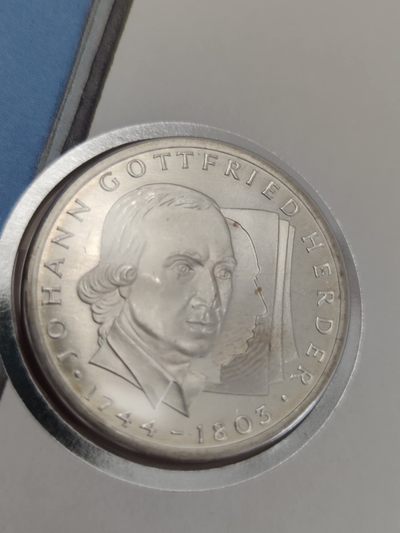 邮币封专场第三场 1994年德国哲学家赫尔德纪念10马克银币邮币封