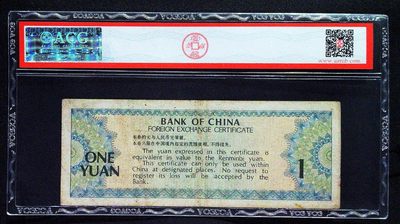 罕见的1979年外汇券