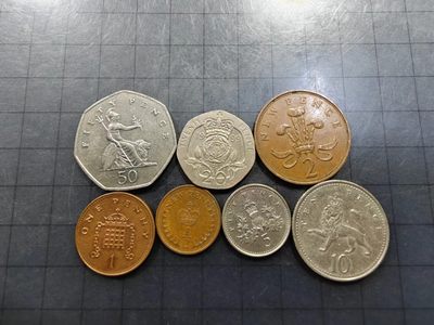 轻松集币无压力 - 英国老版便士一组
