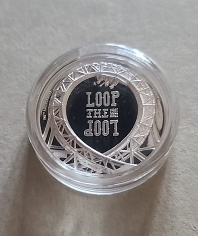 【币将精彩】世界钱币拍卖拍卖（2026-4-28） 库克2021年摩天轮双面高浮雕银币