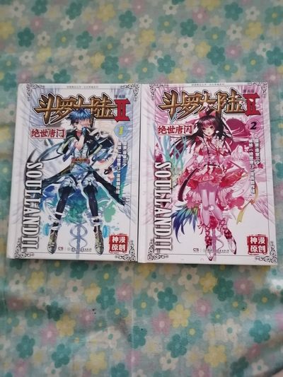 斗罗大陆漫画版（二）1，2合售       近全新，32开精装全彩色印刷 - 斗罗大陆漫画版（二）1，2合售       近全新，32开精装全彩色印刷