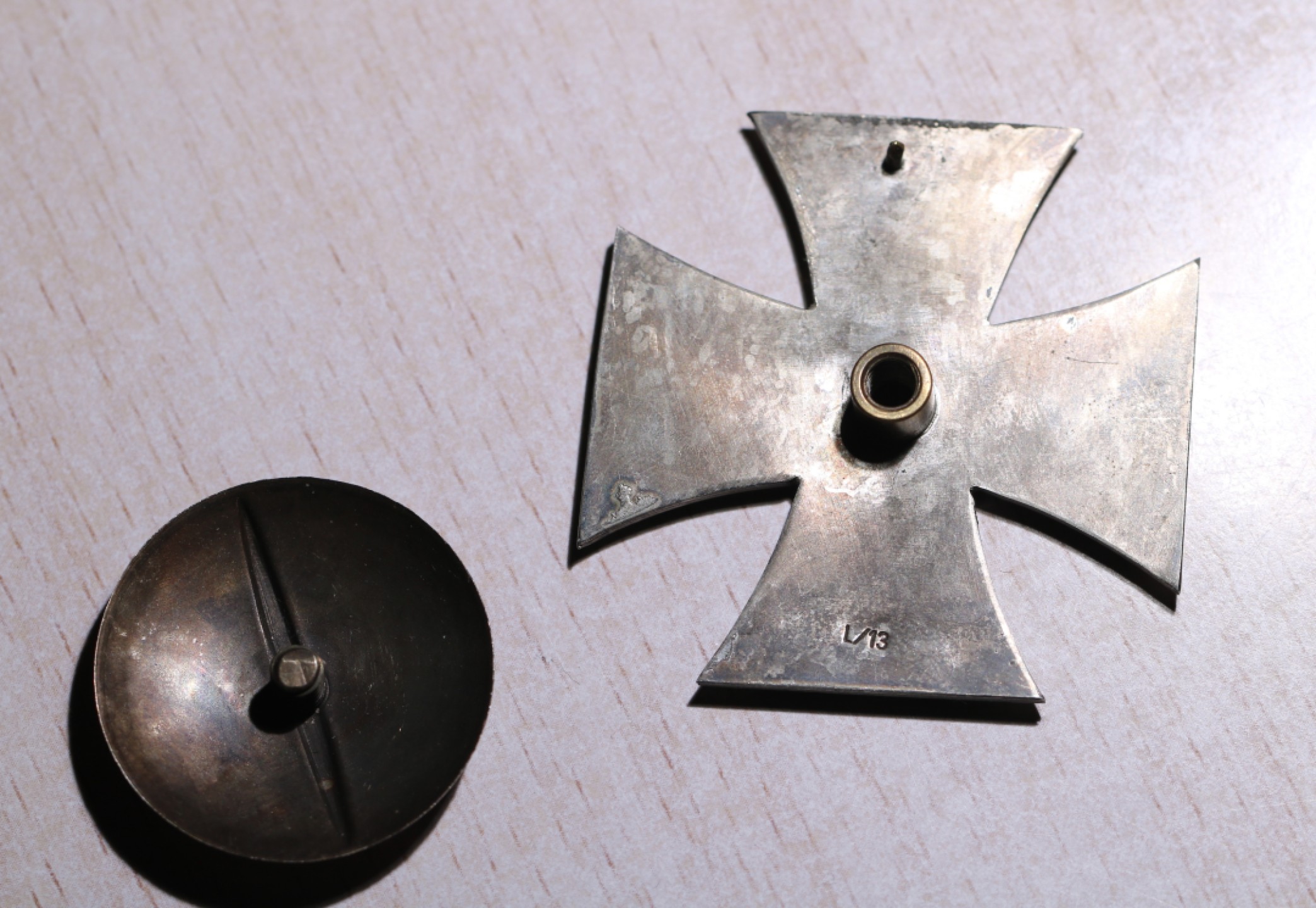 大猫徽章拍卖第227期 一战德国 一级铁十字勋章 L13厂 轮版