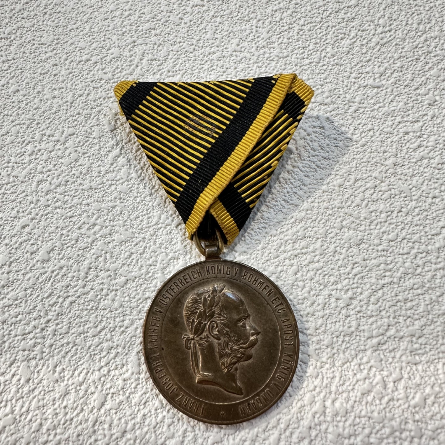 勋章奖章交易所7.1日群拍 奥匈帝国弗朗茨执政25周年奖章（即1900奖章）