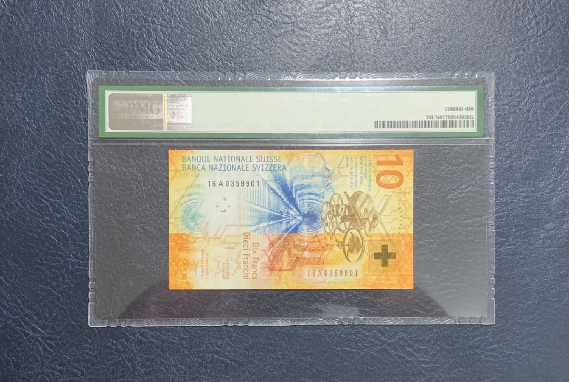 收藏联盟Quantum Auction 第270期拍卖 蜜月胜地-斐济 瑞士2016年10法郎首发A冠 PMG UNC 特殊包装 不评分版