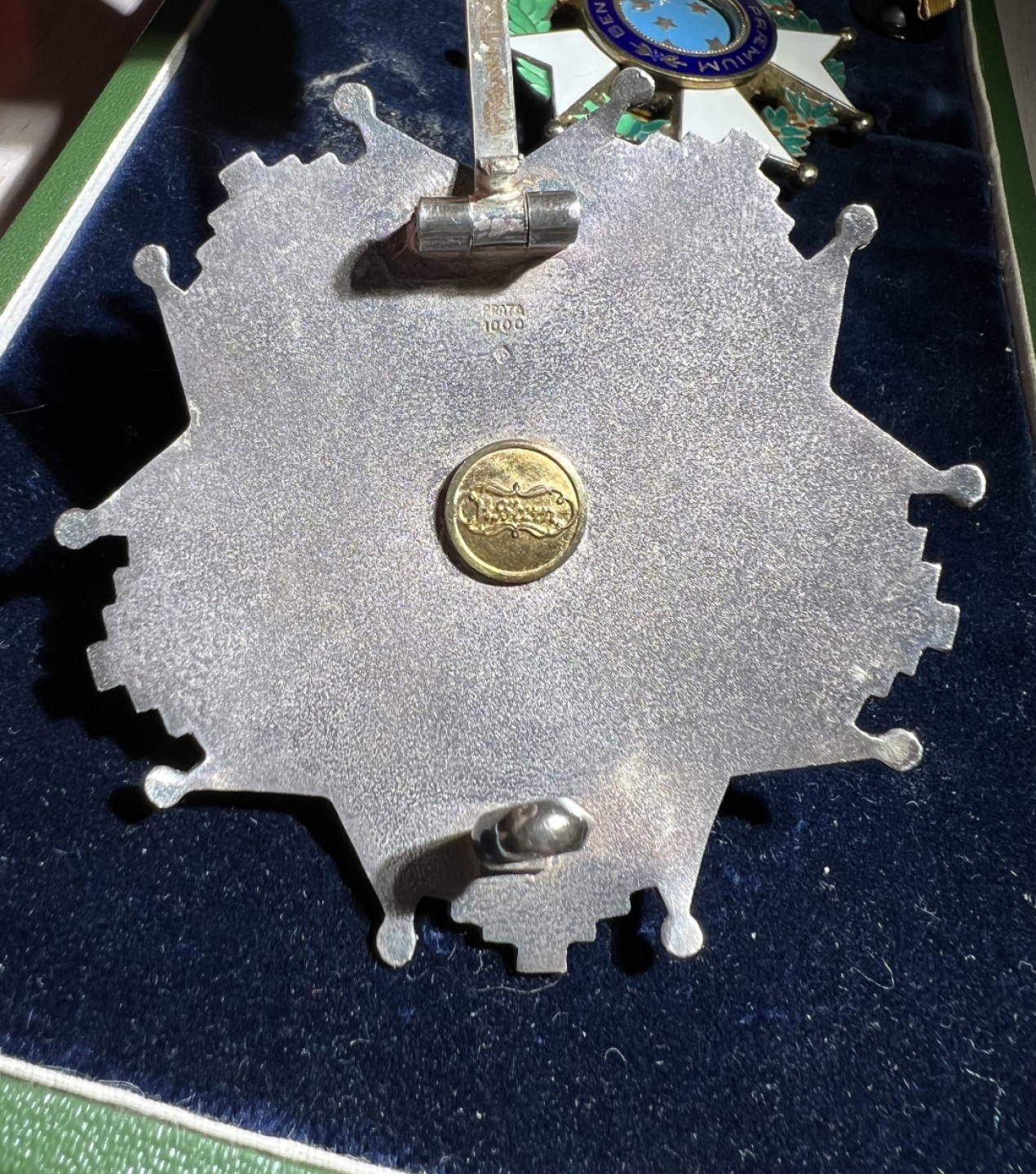 大猫徽章拍卖第227期 巴西🇧🇷大指挥官级南十字勋章 银质 珐琅有剥皮