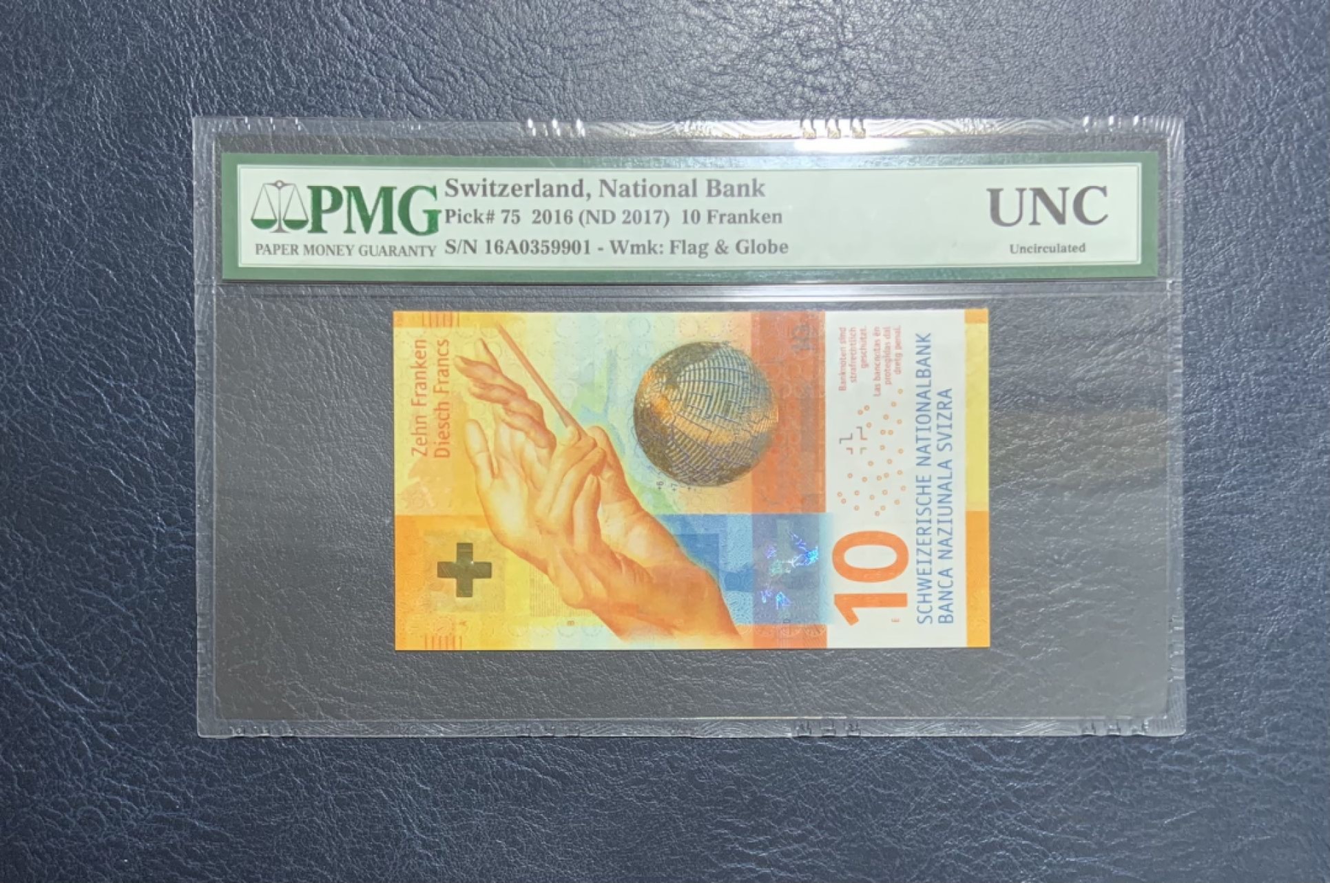 收藏联盟Quantum Auction 第270期拍卖 蜜月胜地-斐济 瑞士2016年10法郎首发A冠 PMG UNC 特殊包装 不评分版