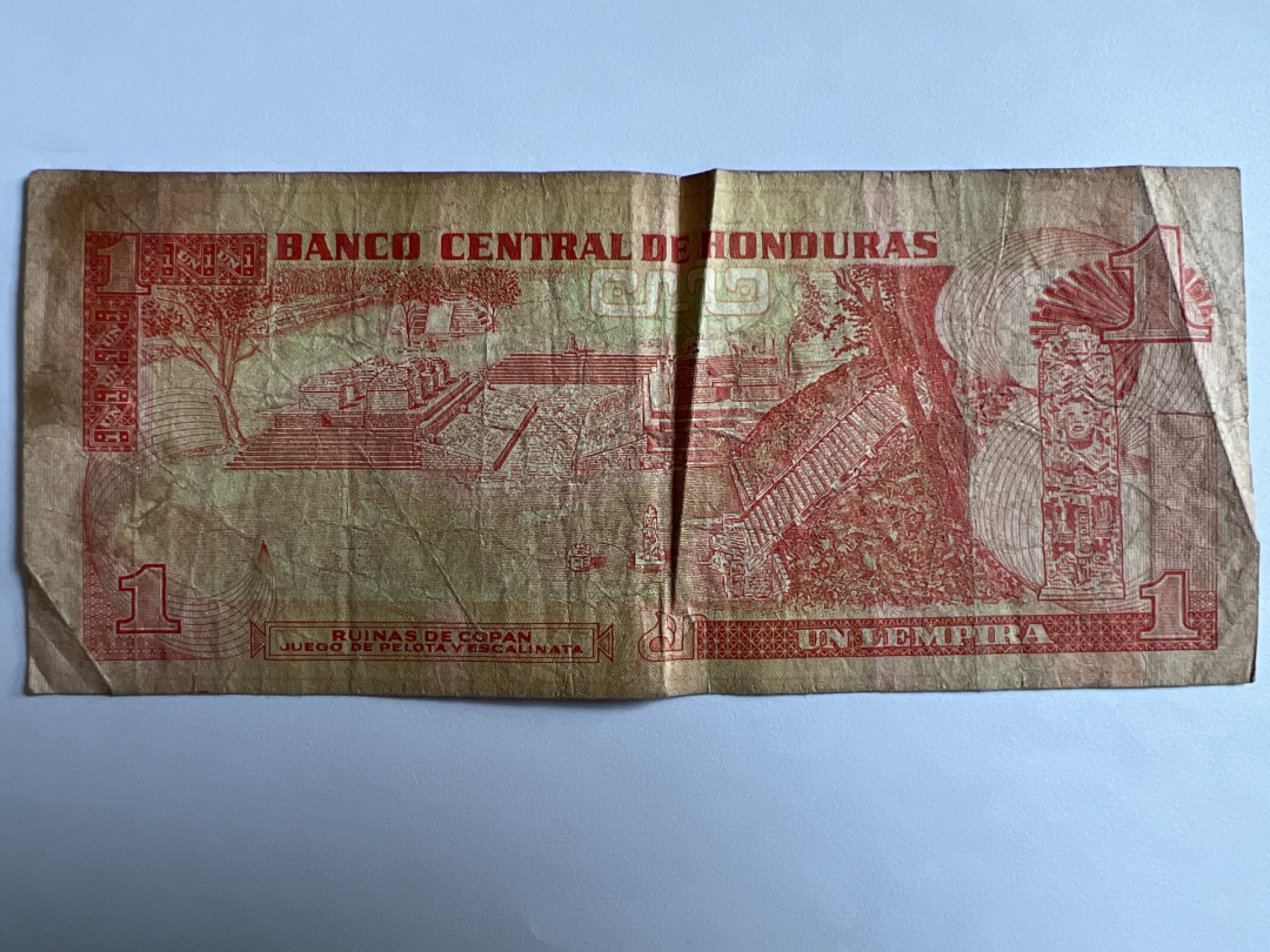 泡泡堂微拍第195幕纸币捡漏可累计专场👿👿，累计满二十元包邮，接受代拍业务 洪都拉斯1伦皮拉