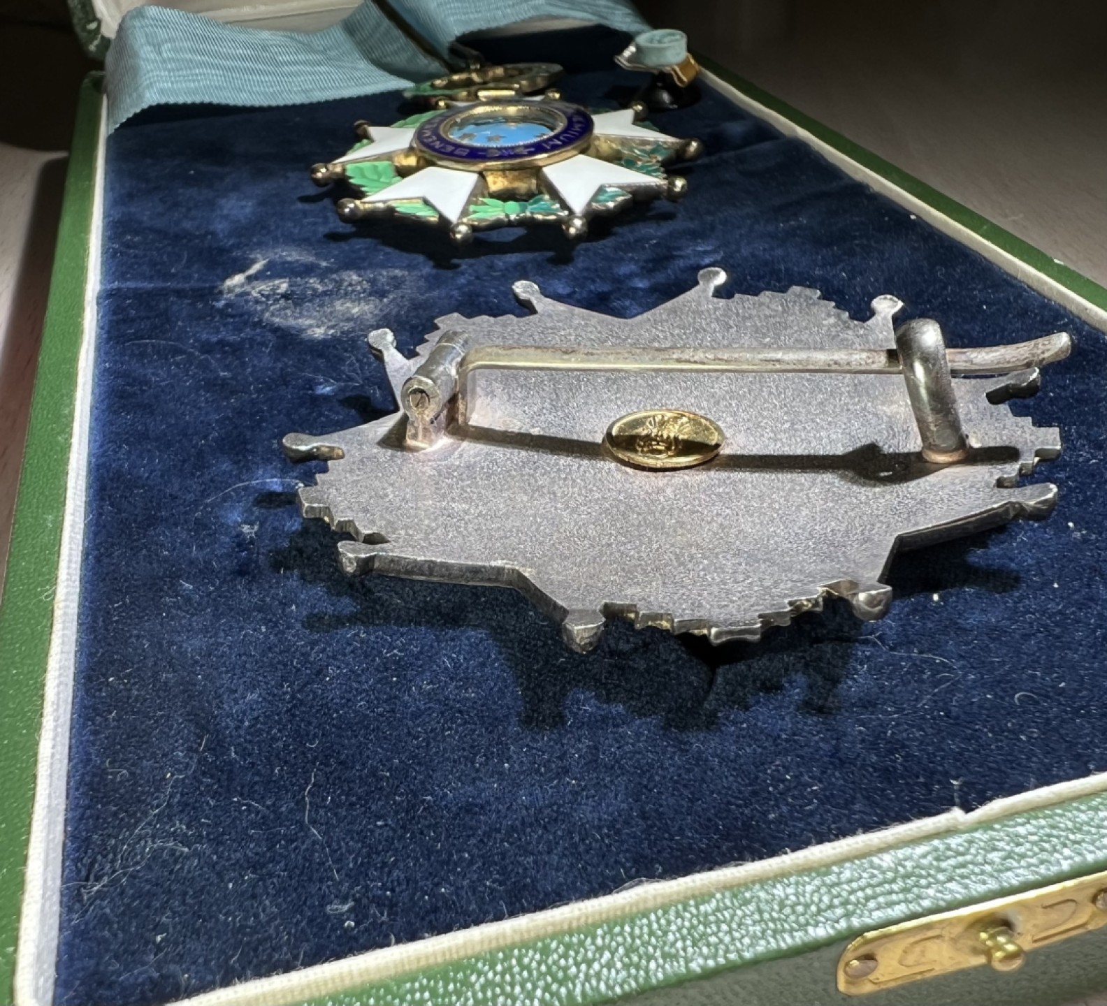 大猫徽章拍卖第227期 巴西🇧🇷大指挥官级南十字勋章 银质 珐琅有剥皮