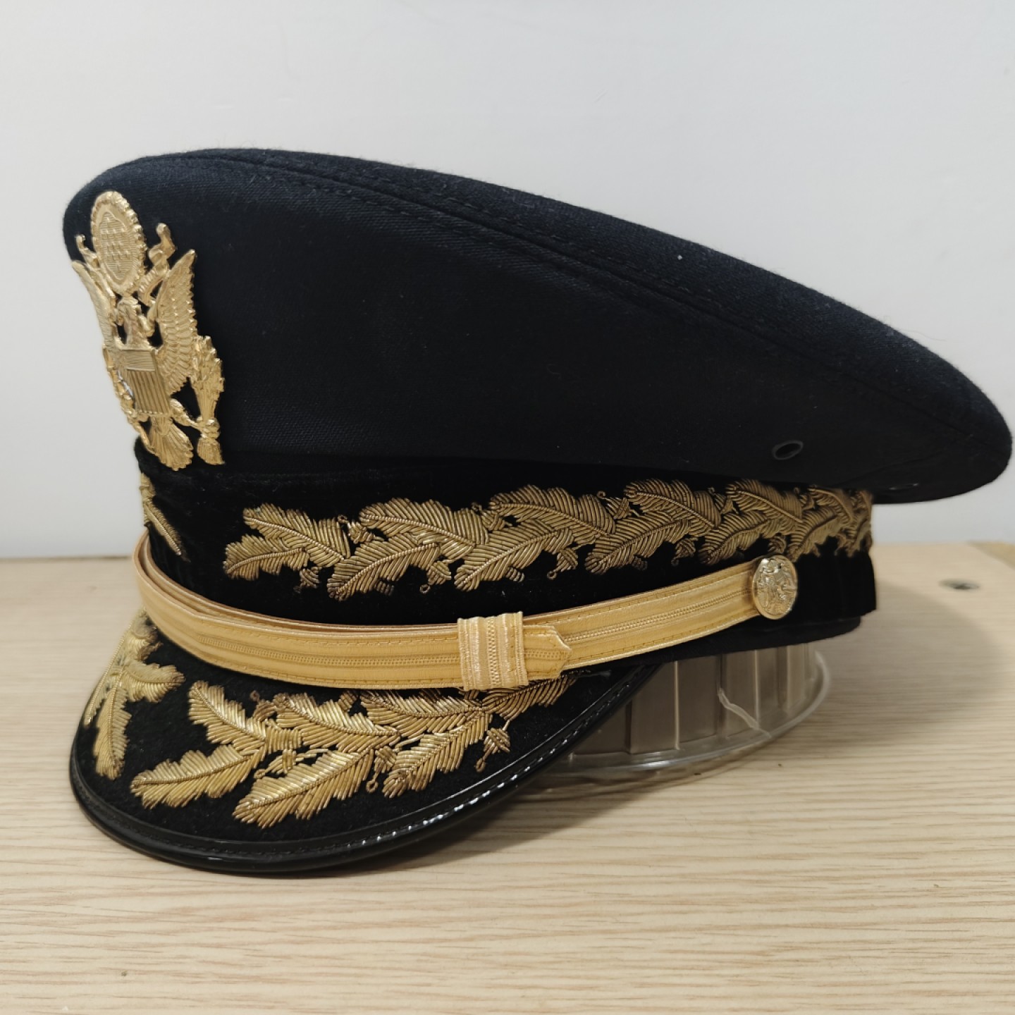 全场0元起拍 第69期 咸鱼国勋章拍卖专场 7月2日（周日）下午6：00开始 美军将官 黑礼服大檐帽 58CM