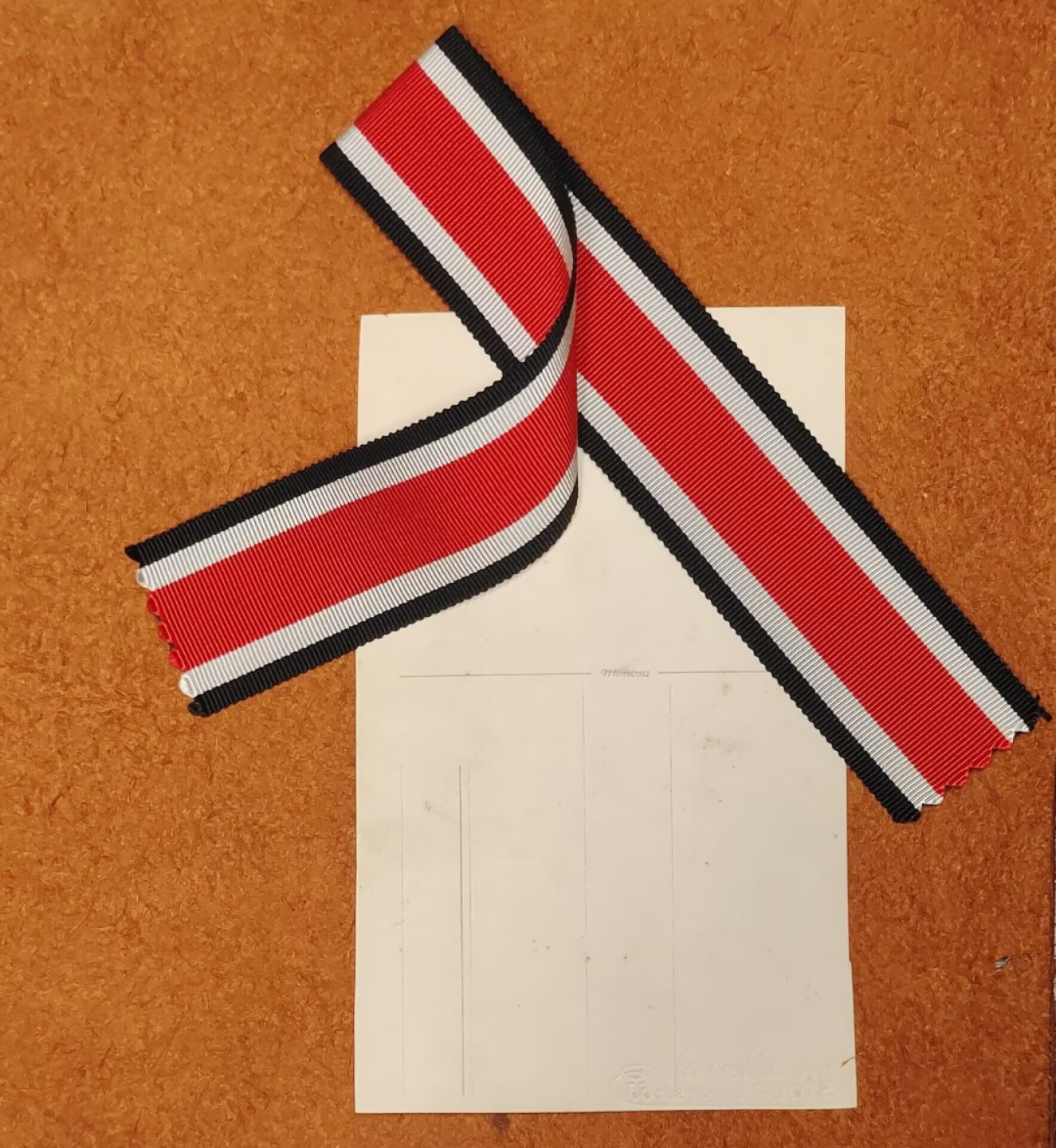 老威廉第二次麦稀奇拍卖 德三军官结婚照片带超长好品德三二级铁十字绶带