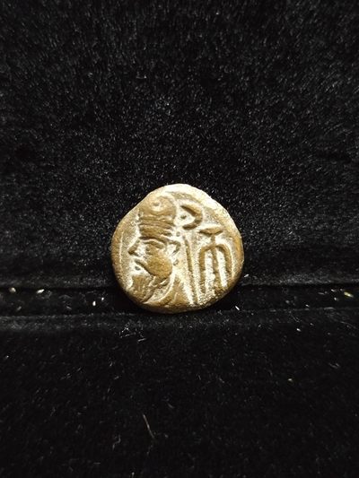 【希罗维】第4场：贵金属钱币的魔力，钱币上的君主 - 埃兰王朝铜币亚洲西南部的一个古老文明，埃兰王朝铜 币，一个铜币能保存成这样，非常好