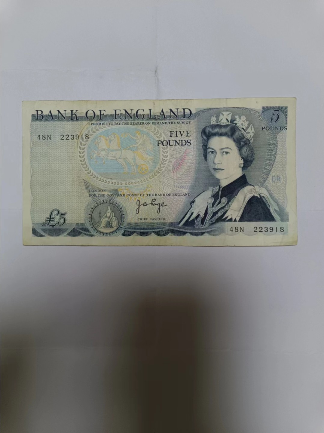 【20230630】非全新纸币第三十六场 英国纸币