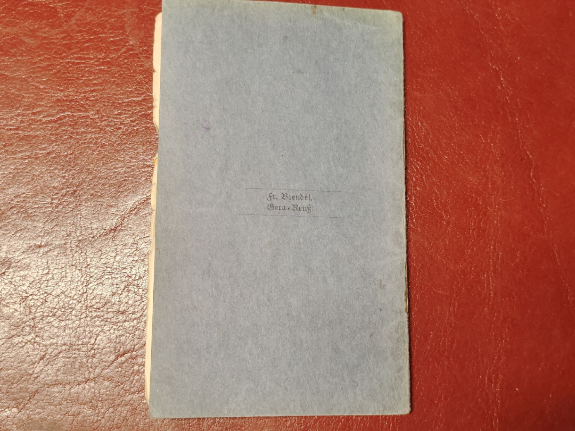 老威廉第二次麦稀奇拍卖 帝德士兵证2 [第48（勃兰登堡第5）“冯·施蒂普纳格尔”步兵团]，获得二级铁十字。一开始被认为失踪，后来发现是被英国人俘获