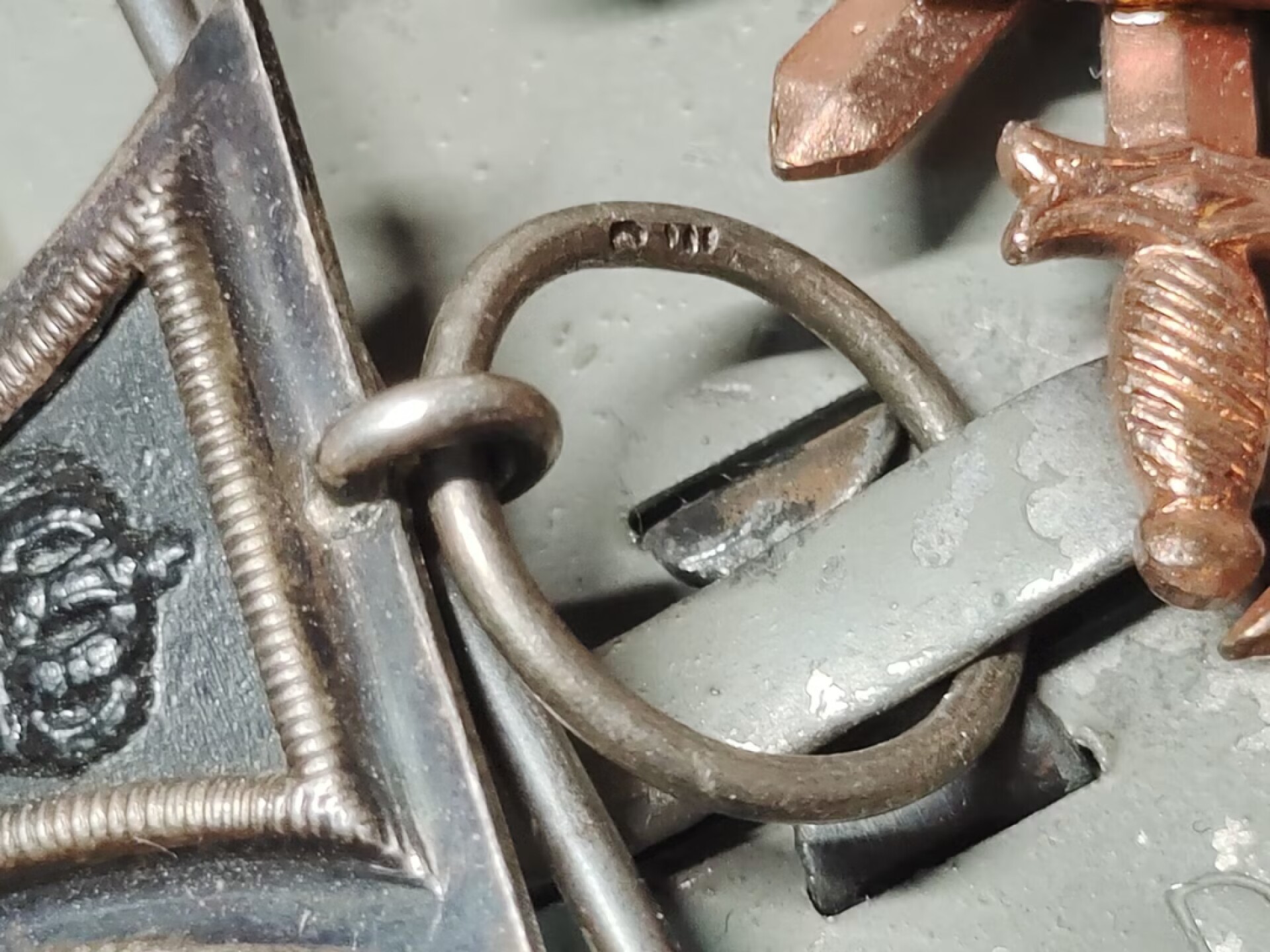 老威廉第二次麦稀奇拍卖 帝德二级铁十字+剑冠MVK3二联排 二铁SW厂标 整体好品