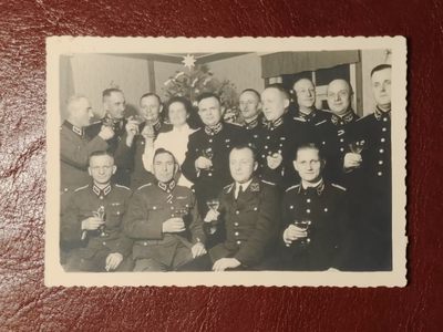 老威廉第二次麦稀奇拍卖 - 德三行政官员和劳工阵线圣诞宴会照片，罕见题材