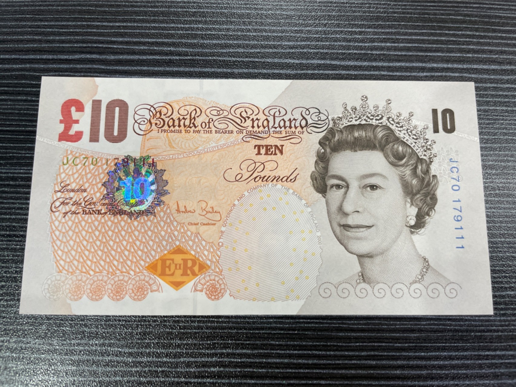 浩洋钞市首期拍卖-靓号专场（全新品相） 英国再版111