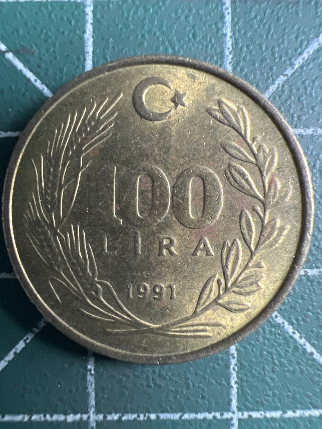 泡泡堂第348期  世界硬币 （无押金，捡漏，全场20包邮，偏远地区除外，接收代拍业务） 土耳其100里拉