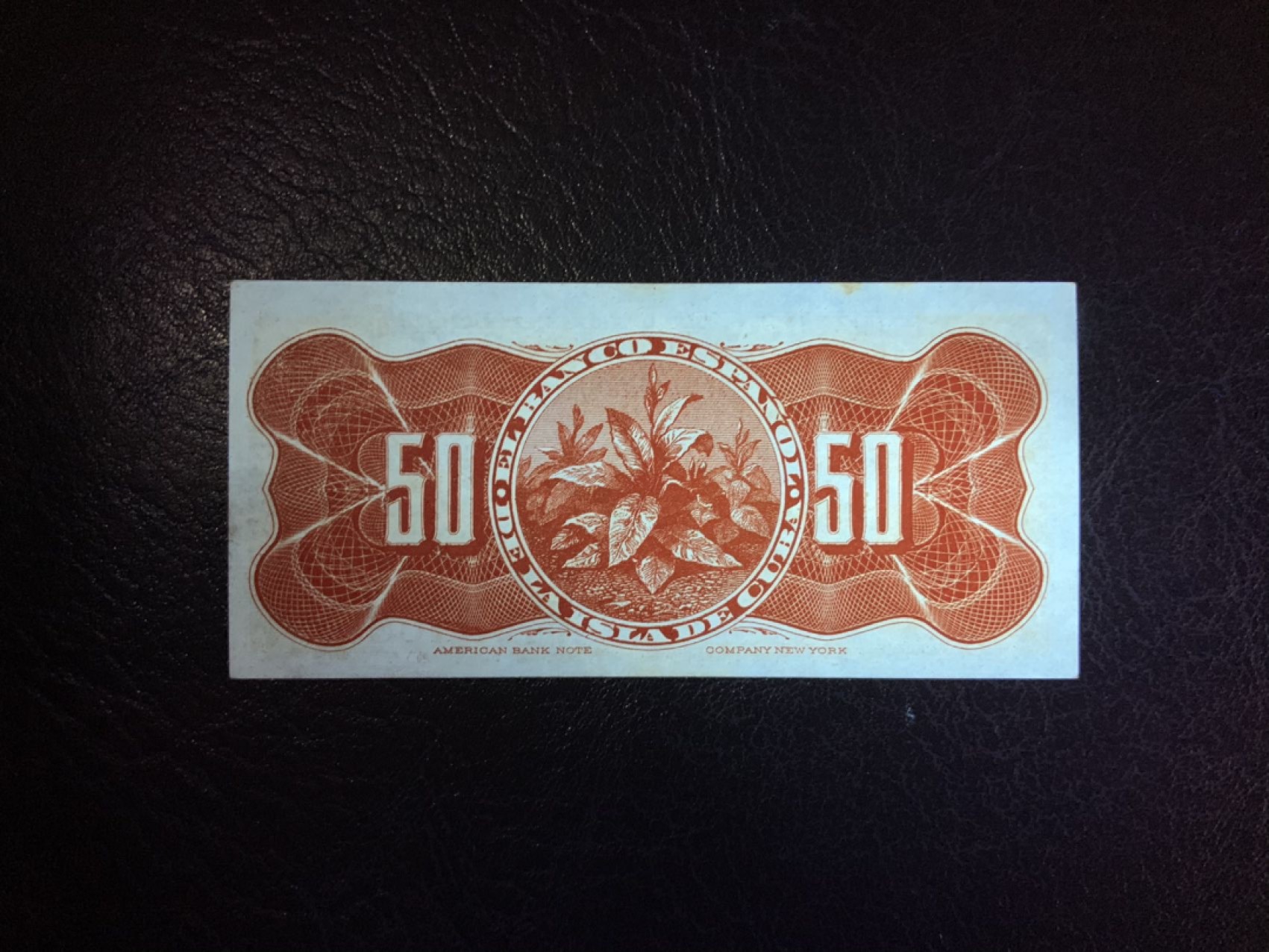 收藏联盟Quantum Auction 第270期拍卖 蜜月胜地-斐济 古巴1896年50分 品相UNC 边缘一黄点 美钞代印 