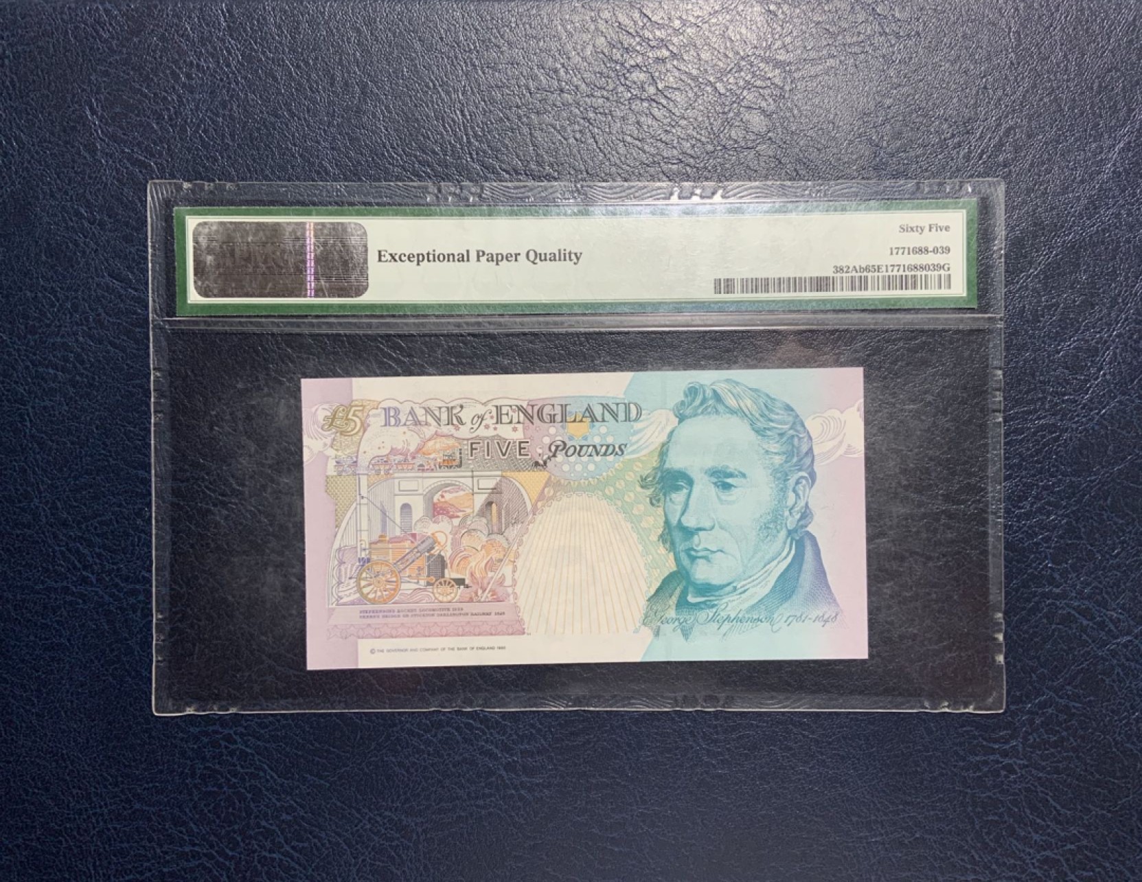 收藏联盟Quantum Auction 第270期拍卖 蜜月胜地-斐济 英国1999-2002年5镑 PMG65