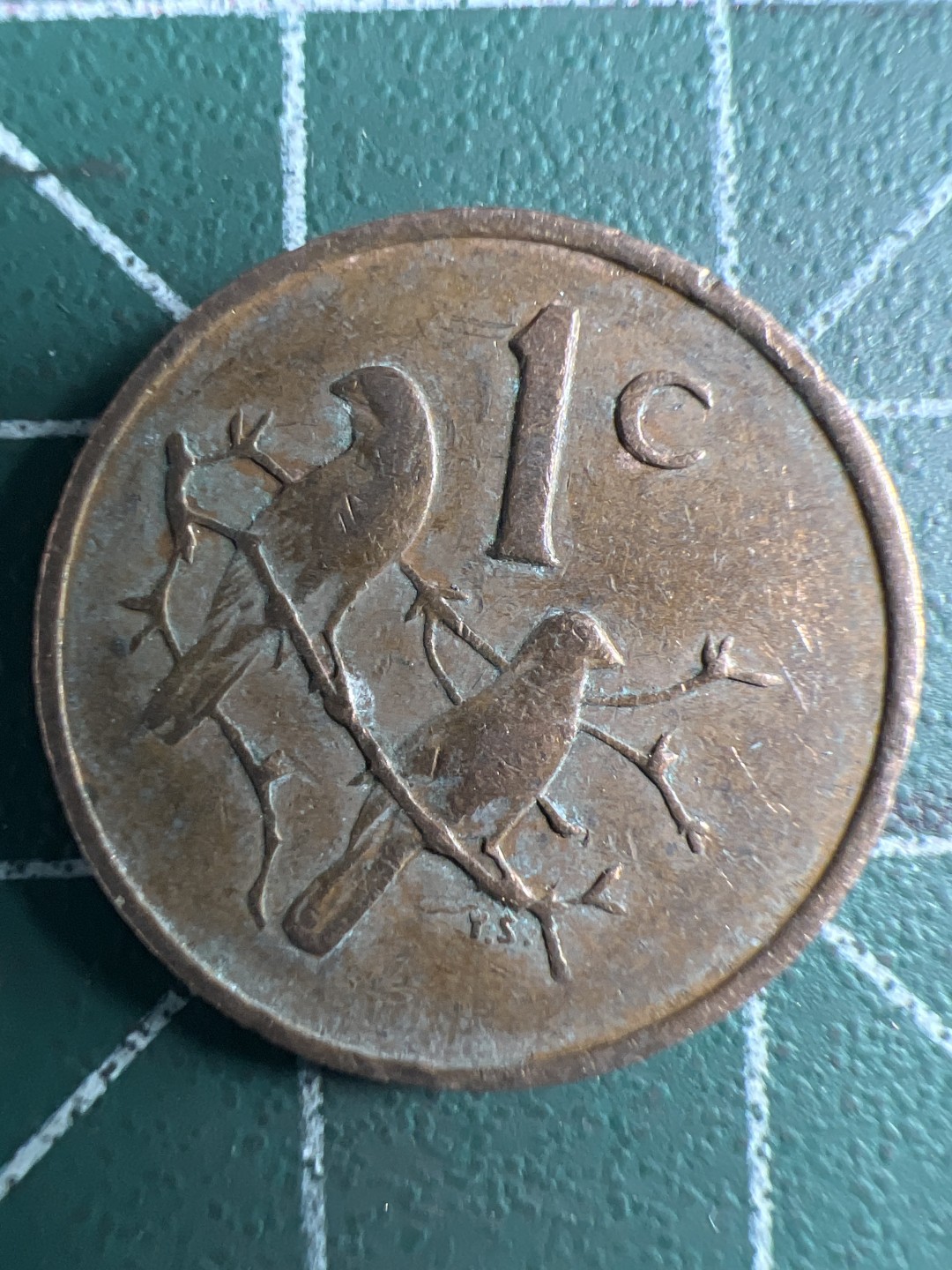 泡泡堂第348期  世界硬币 （无押金，捡漏，全场20包邮，偏远地区除外，接收代拍业务） 南非1C