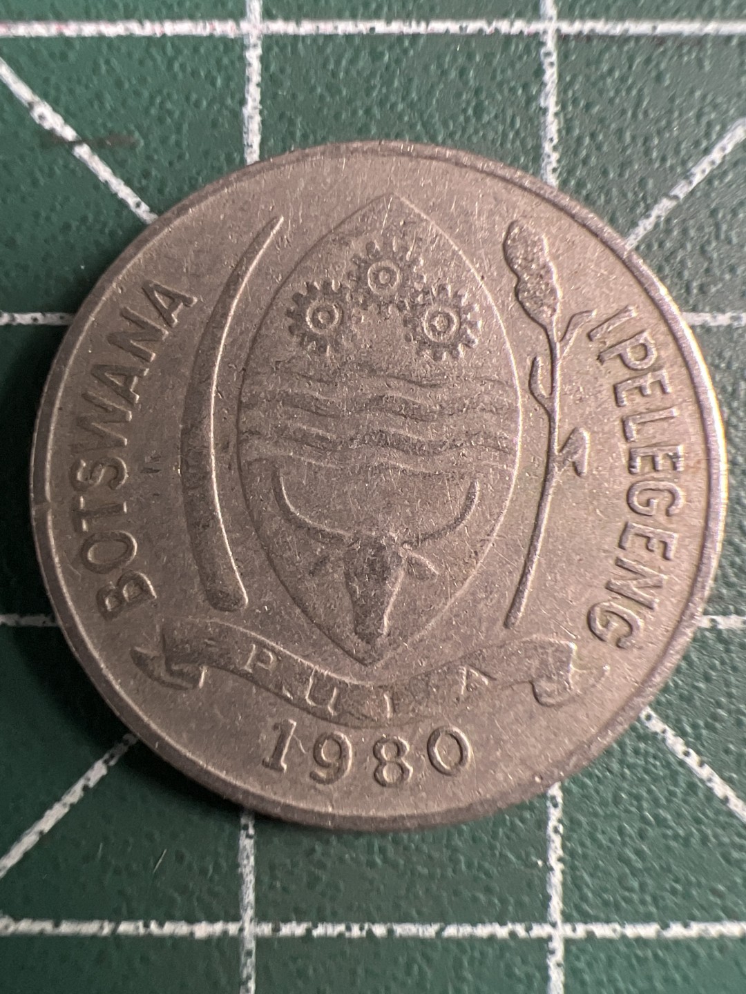 泡泡堂第347期  世界硬币 （无押金，捡漏，全场20包邮，偏远地区除外，接收代拍业务） 博茨瓦纳10瑟比