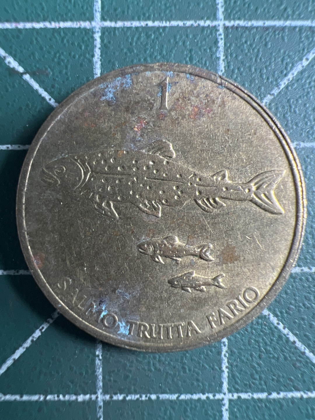 泡泡堂第348期  世界硬币 （无押金，捡漏，全场20包邮，偏远地区除外，接收代拍业务） 斯洛文尼亚1托拉