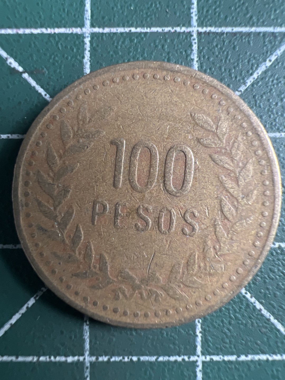 泡泡堂第347期  世界硬币 （无押金，捡漏，全场20包邮，偏远地区除外，接收代拍业务） 哥伦比亚100比索