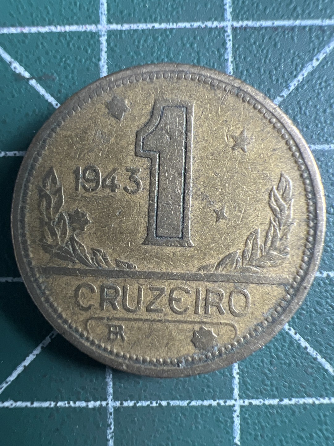 泡泡堂第348期  世界硬币 （无押金，捡漏，全场20包邮，偏远地区除外，接收代拍业务） 巴西1克鲁塞罗